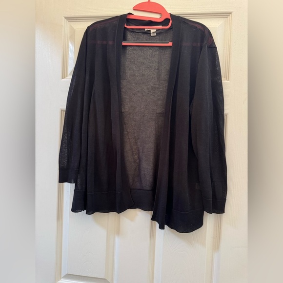 Cato Sweaters - Cato cover up black gently used